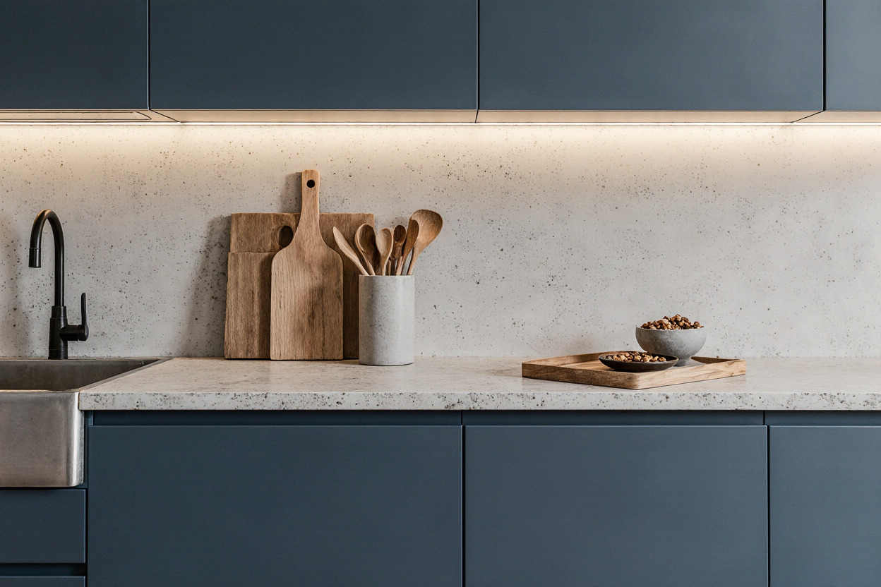 Walnut wooden spoon set — 3 pcs